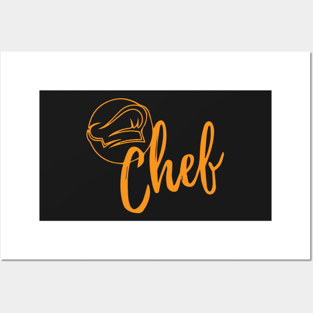 chef hat Wall Art by zaiynabhw